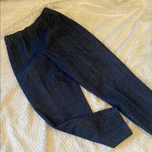 Classic Blue Women's Jeans handmade elastic waist